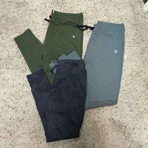 (3) pairs of Born Primitive Joggers XL